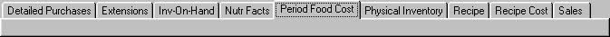 Click here for ChefTec example report