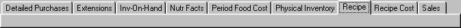Click here for ChefTec example report