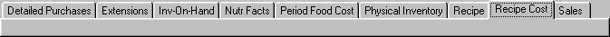 Click here for ChefTec example report